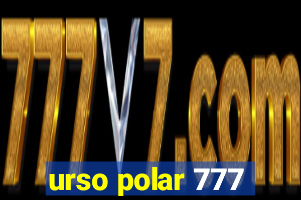 urso polar 777